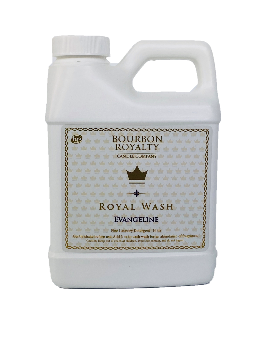 32 oz. Royal Wash Laundry Detergent Zydeco Amber Homewares Hooked