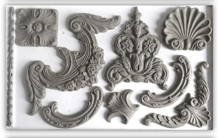 Iron Orchid Designs Classic Elements 6x10M Mould | DIY home decor and art | IOD available at Hooked by Debbie online or in-store at the Corner Cartel in Boerne